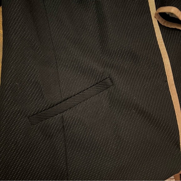 Talbots Snap Up Lined Black Coat Jacket 16W Quiet Luxury Fall Winter - Picture 8 of 12